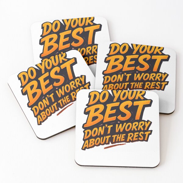 Item preview, Do Your Best – Motivational Quote Sunrise Mountain Art designed and sold by Articooler.