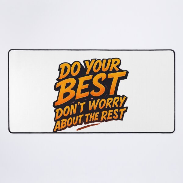 Item preview, Do Your Best – Motivational Quote Sunrise Mountain Art designed and sold by Articooler.
