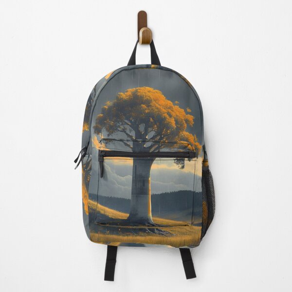 Item preview, Dystopian Lone Tree Poster designed and sold by AxiraDesigns.