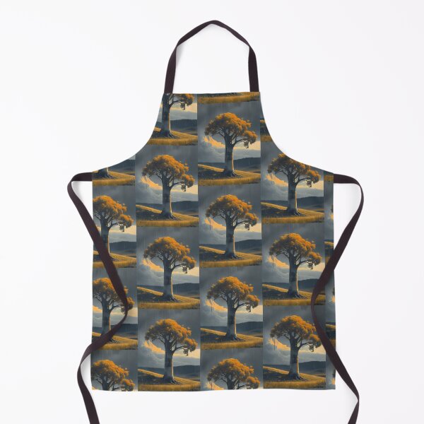 Item preview, Dystopian Lone Tree Poster designed and sold by AxiraDesigns.