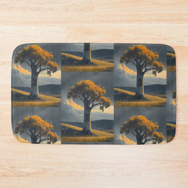 Item preview, Dystopian Lone Tree Poster designed and sold by AxiraDesigns.