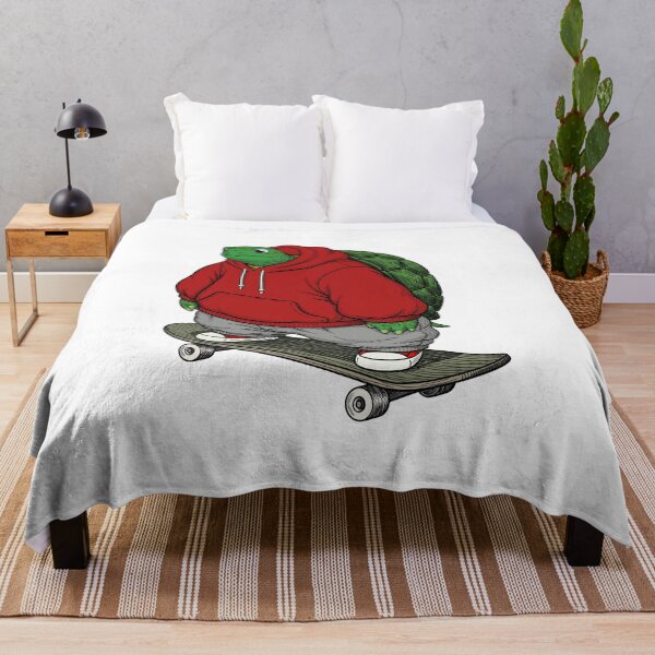 Item preview, Turtle on a skateboard designed and sold by krabbaraban.