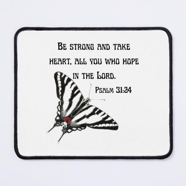Item preview, Butterfly and Bible verse designed and sold by OnaleeNicklinArt.