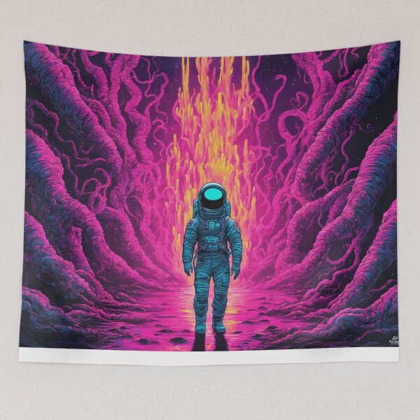 Item preview, Into the Neon Abyss designed and sold by Mars Outpost Outfitters.