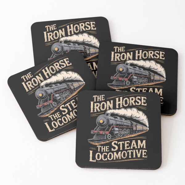 Item preview, Vintage Steam Locomotive Iron Horse Train Art designed and sold by FreshVibe Prints.