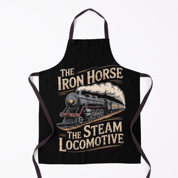 Item preview, Vintage Steam Locomotive Iron Horse Train Art designed and sold by FreshVibe Prints.