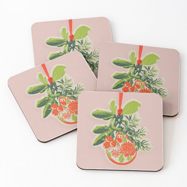 Item preview, Mid century modern Christmas ornament and greenery designed and sold by MendaciousMina.