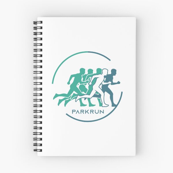 Item preview, Gradient Parkrun Running Team Silhouette Logo designed and sold by KiwiRider.