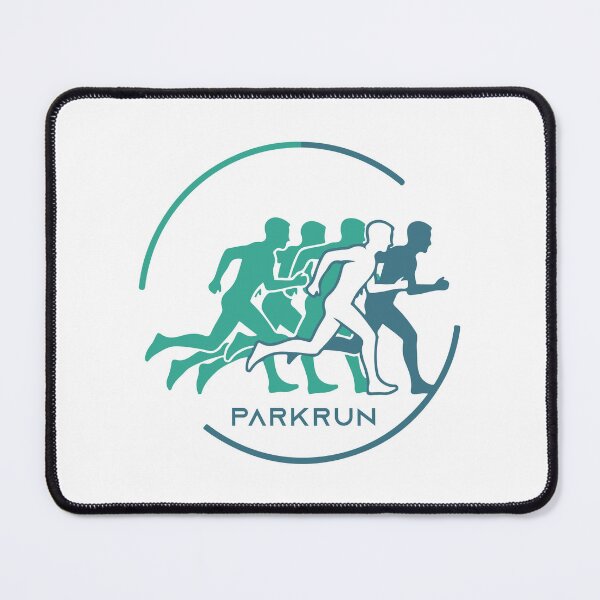 Item preview, Gradient Parkrun Running Team Silhouette Logo designed and sold by KiwiRider.