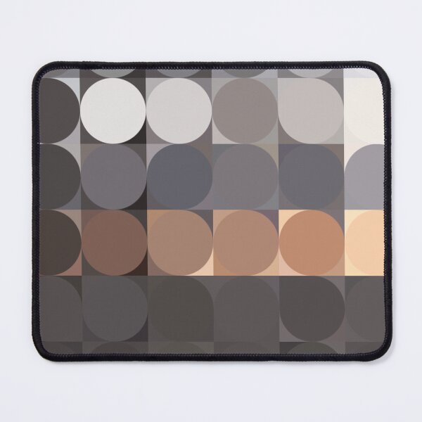 Item preview, Clouds Behind the Curtain – Abstract Neutral Geometric Art Print designed and sold by MayoEtPiper.