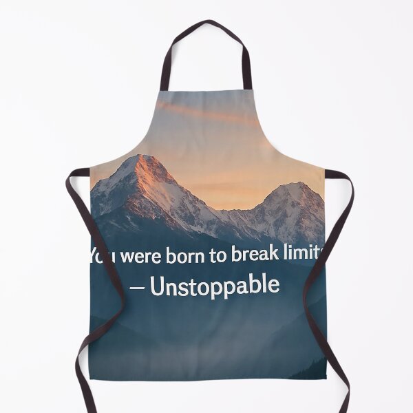 Item preview, "You Were Born to Break Limits – Unstoppable" designed and sold by Articooler.
