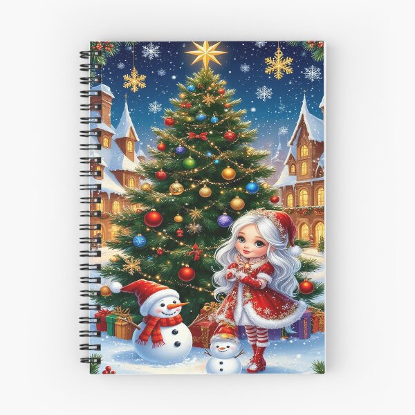 Item preview, Magical Christmas Tree Night – Cozy Winter Holiday Scene designed and sold by AmetistLight.