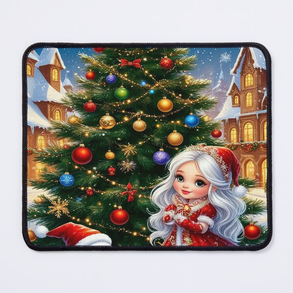Item preview, Magical Christmas Tree Night – Cozy Winter Holiday Scene designed and sold by AmetistLight.