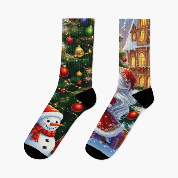 Item preview, Magical Christmas Tree Night – Cozy Winter Holiday Scene designed and sold by AmetistLight.
