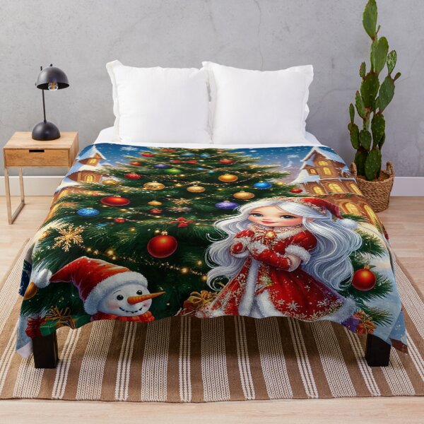 Item preview, Magical Christmas Tree Night – Cozy Winter Holiday Scene designed and sold by AmetistLight.