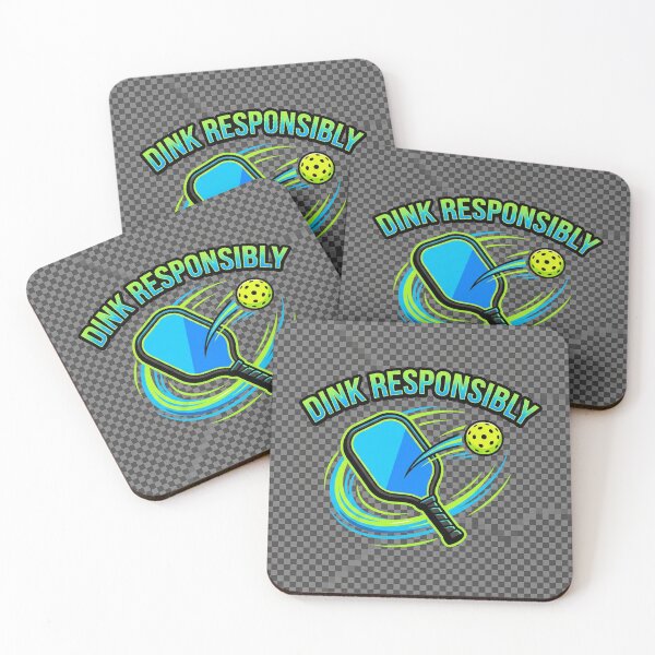 Item preview, Dink Responsibly (Pickleball) designed and sold by courtsideco.