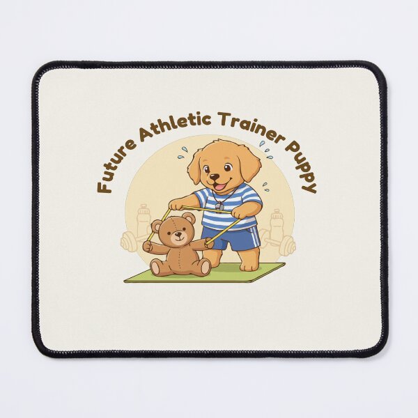 Item preview, Puppy Dreams Big – Future Athletic Trainer Puppy designed and sold by The Real Life Symphony.