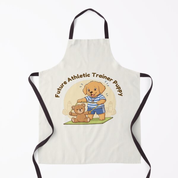 Item preview, Puppy Dreams Big – Future Athletic Trainer Puppy designed and sold by The Real Life Symphony.