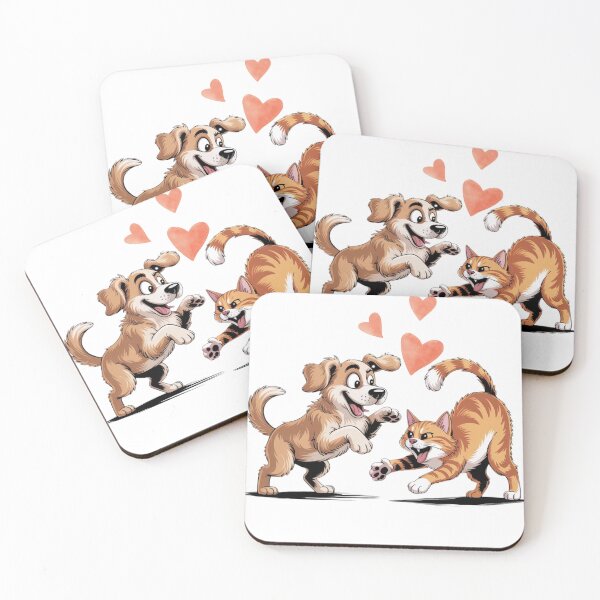 Item preview, Dog and Cat  designed and sold by Krzepcia.