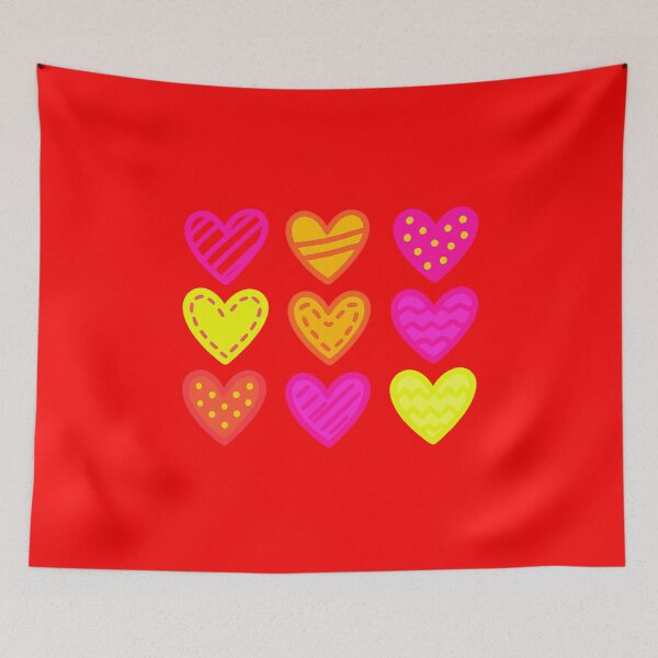 Item preview, Neon Love Hearts designed and sold by annenambiro.