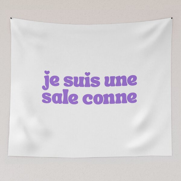 Item preview, je suis une sale conne designed and sold by Crealice.