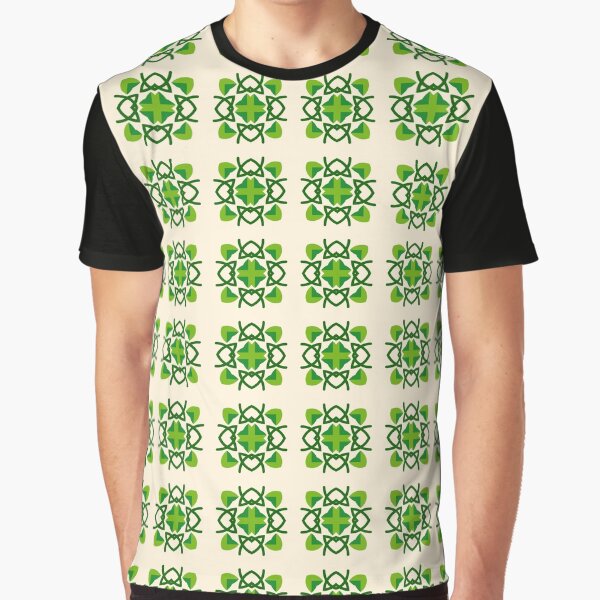 romantico friendship leaves feelings beauty pattern seamless colorful repeat Graphic T-Shirt