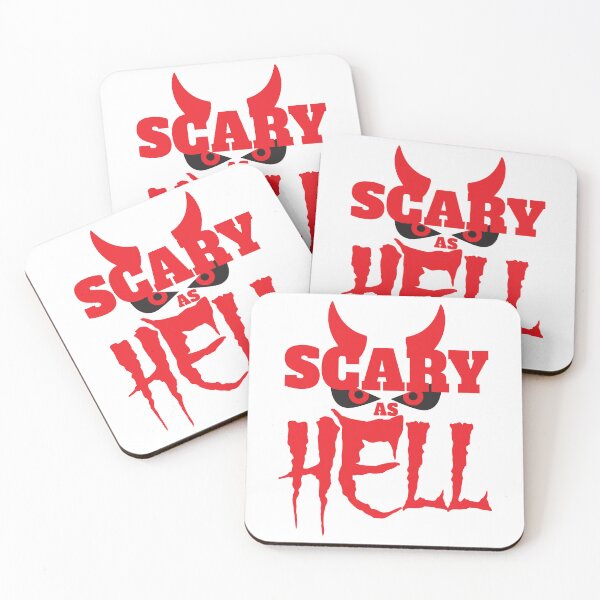 Item preview, Scary As Hell – Diseño Halloween Diabólico designed and sold by JA World - Art & Design.