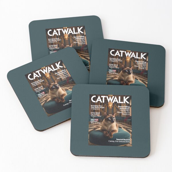 Item preview, CATWALK — You’re Not Needy, You’re Worth It — The Ultimate Guide to Feline Attitude designed and sold by FrancophileFun.