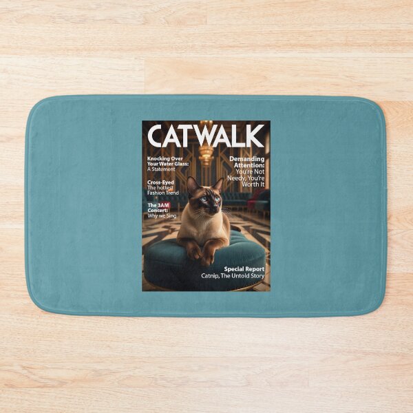 Item preview, CATWALK — You’re Not Needy, You’re Worth It — The Ultimate Guide to Feline Attitude designed and sold by FrancophileFun.