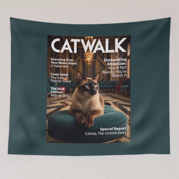 Item preview, CATWALK — You’re Not Needy, You’re Worth It — The Ultimate Guide to Feline Attitude designed and sold by FrancophileFun.