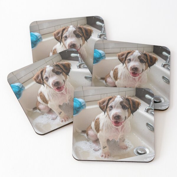 Item preview, Soapy Puppy Dog in a Sink designed and sold by Kwandry.