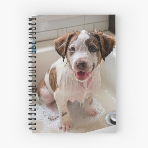 Item preview, Soapy Puppy Dog in a Sink designed and sold by Kwandry.