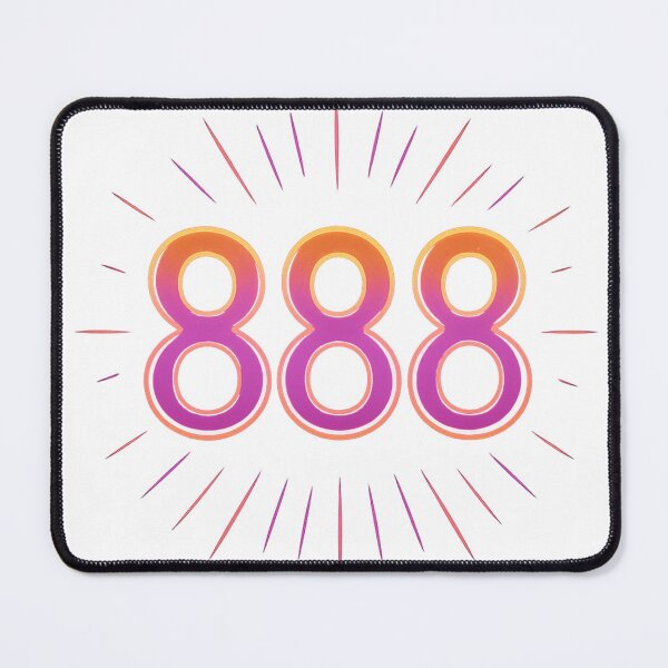 Item preview, Neon 888 Symbol of Abundance designed and sold by HiteshArt111.