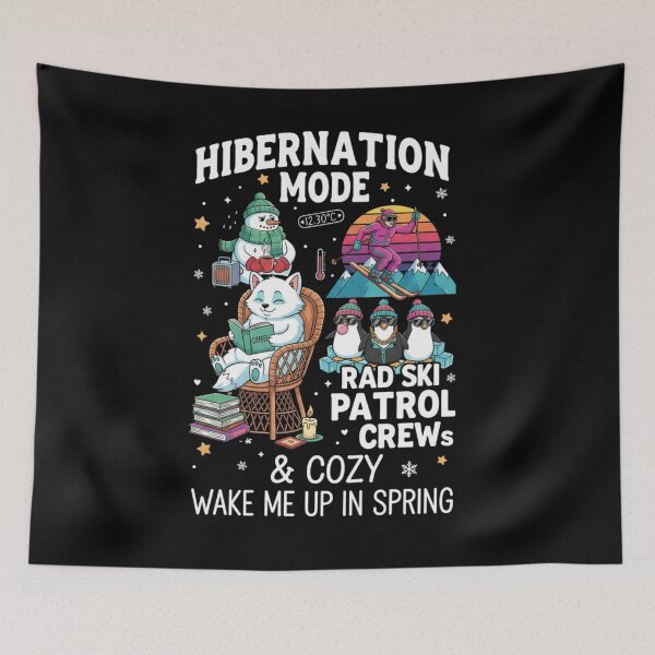 Item preview, Hibernation Mode ON - Funny Winter Nap & Sleep Lover designed and sold by ARTReMi.