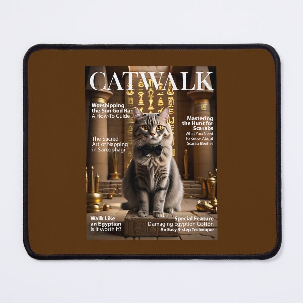 Item preview, CATWALK: Ancient Egypt edition —The Ultimate Guide to Feline Attitude designed and sold by FrancophileFun.