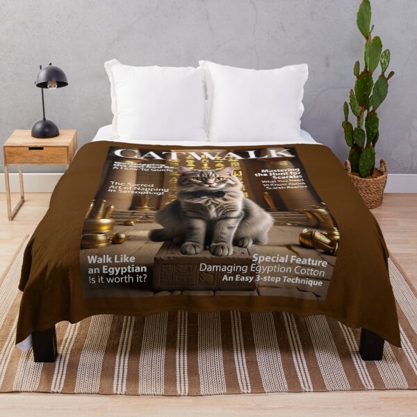 Item preview, CATWALK: Ancient Egypt edition —The Ultimate Guide to Feline Attitude designed and sold by FrancophileFun.