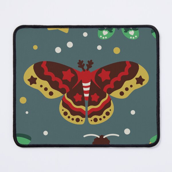 Item preview, Red and Green Moths designed and sold by Asphyxiowl.