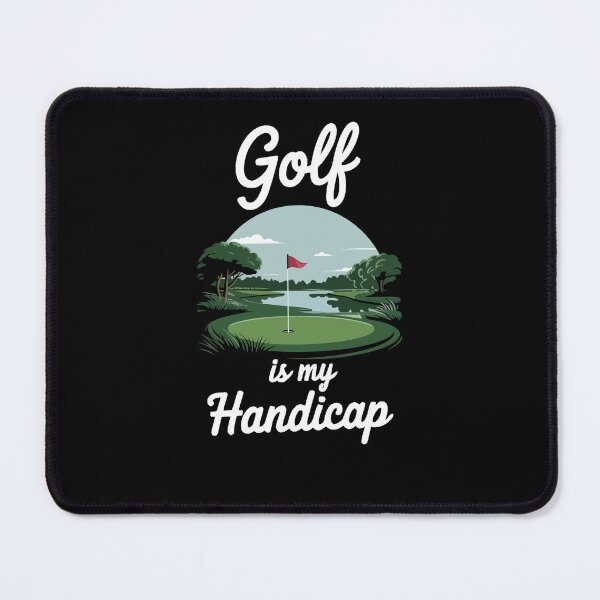 Item preview, Golf is my handicap – Funny golf shirt for golfers & hobby players designed and sold by Mkx8.