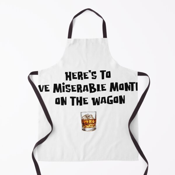 Item preview, Here's to Five Miserable Months on the Wagon designed and sold by joshpincus.