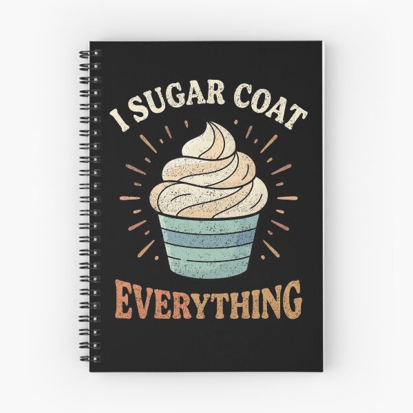 Item preview, Funny Baker I Sugar Coat Everything Cupcake Pun designed and sold by FreshVibe Prints.