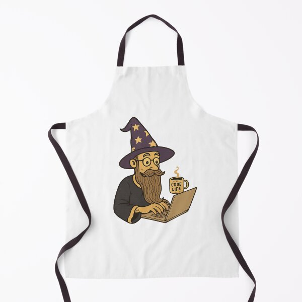 Item preview, Wizard of Code – Magical Programmer at Work designed and sold by luckyyouth.