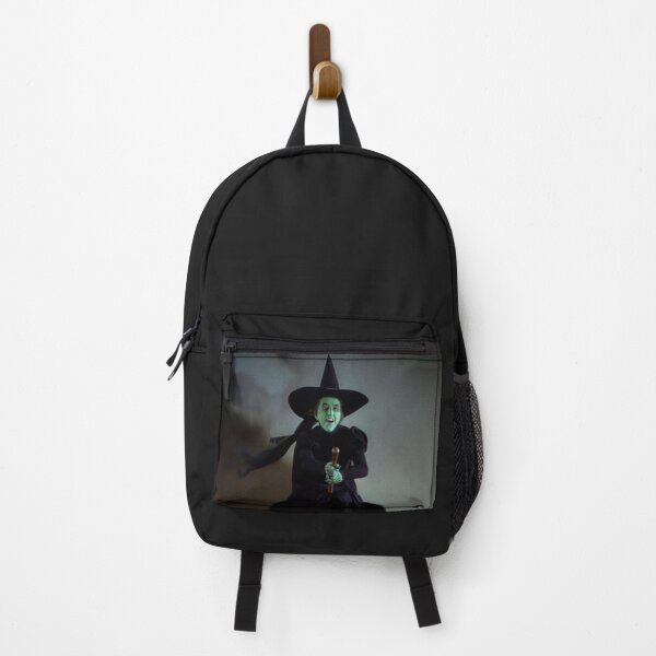 Item preview, flying broomstick wicked witch polrized color reworked print oz designed and sold by mystic lady vintage art and fashion designs.
