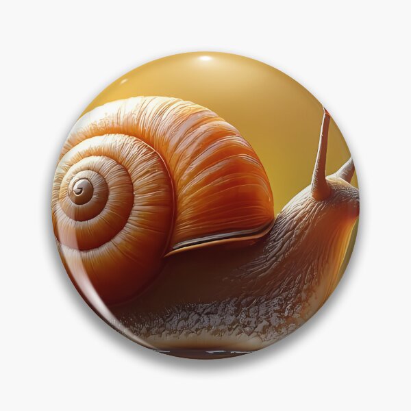 Item preview, Snail in warm golden light designed and sold by Mianku | Für das Leben.