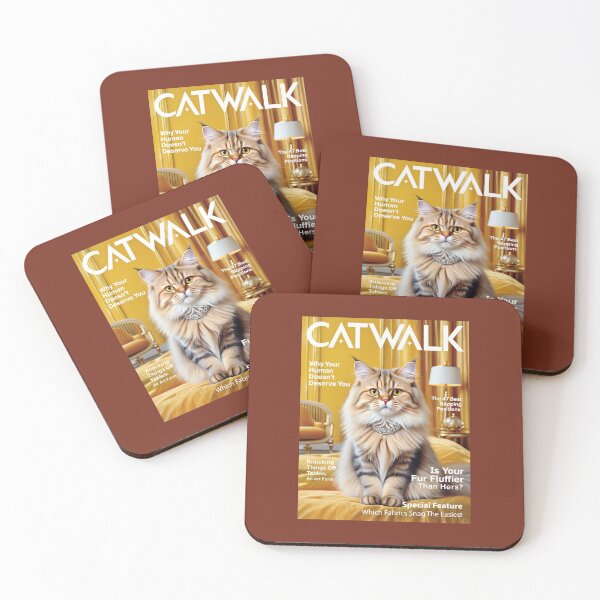 Item preview, CATWALK — Why Your Human Doesn’t Deserve You — The Ultimate Guide to Maine Coon Attitude designed and sold by FrancophileFun.