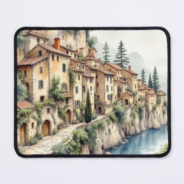 Item preview, Saint Cirq Lapopie (interpretation) designed and sold by jefboutique6150.