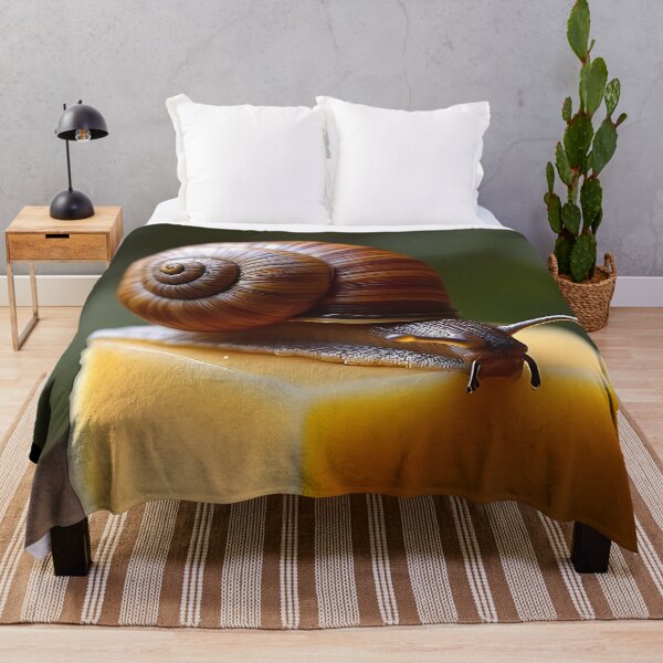 Item preview, Snail resting on a cube of cheese designed and sold by Mianku | Für das Leben.