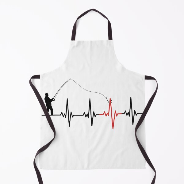 Item preview, Fishing Heartbeat EKG Pulse Line Angler Gift designed and sold by EverBranz-stor.