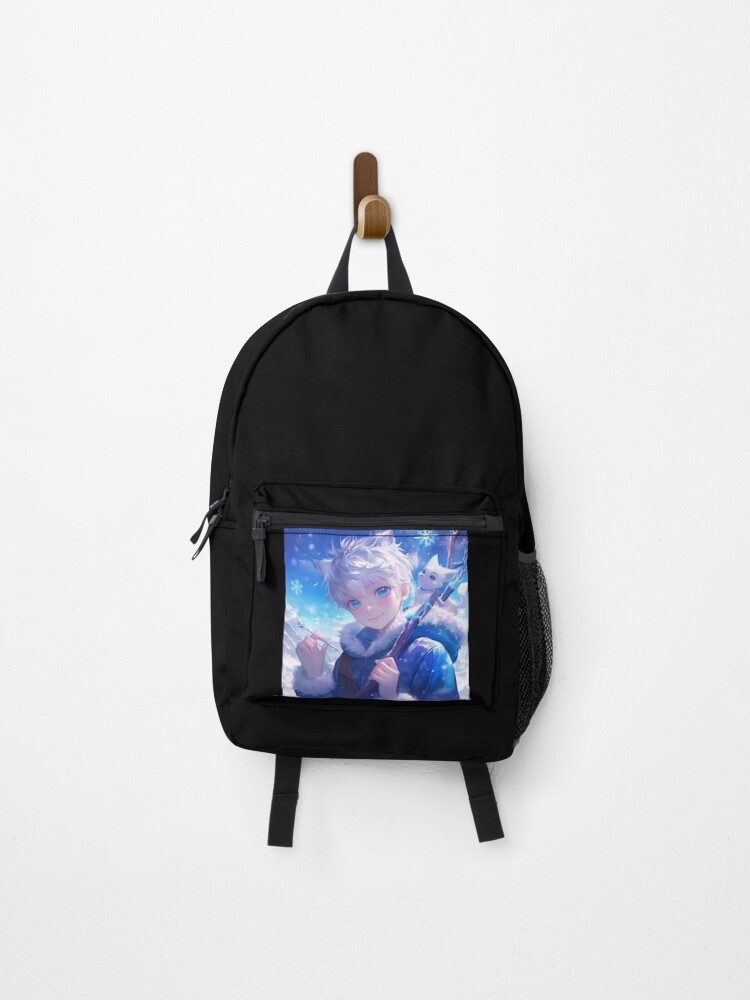 Thumbnail 1 of 3, Backpack, Cute Jack Frost designed and sold by PatternFly.