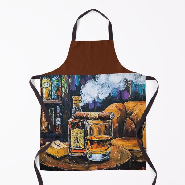 Item preview, Whiskey, Cigar Smoke and Leather: A Luxurious Lounge Scene Evoking Warmth, Mood and Indulgence designed and sold by OlfactoART Studio.