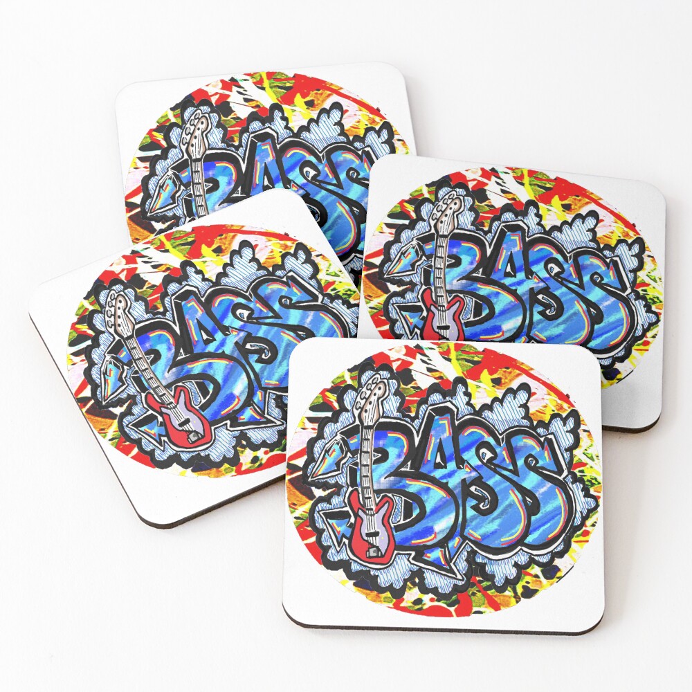 Item preview, Coasters (Set of 4) designed and sold by LowEndGraphics.
